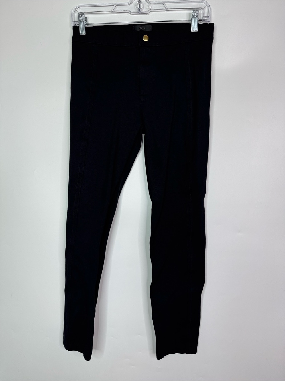 J Crew Pixie Black Skinny Pants Size 6